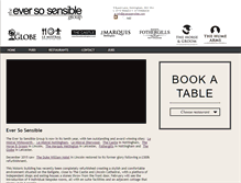 Tablet Screenshot of eversosensible.com